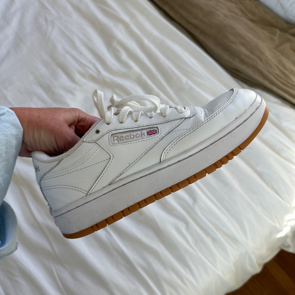 White leather Reebok classics - Picture 5 of 7